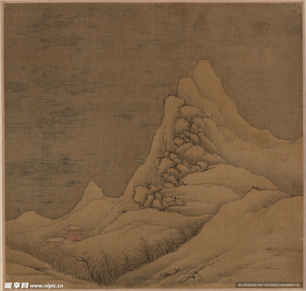 水墨画  