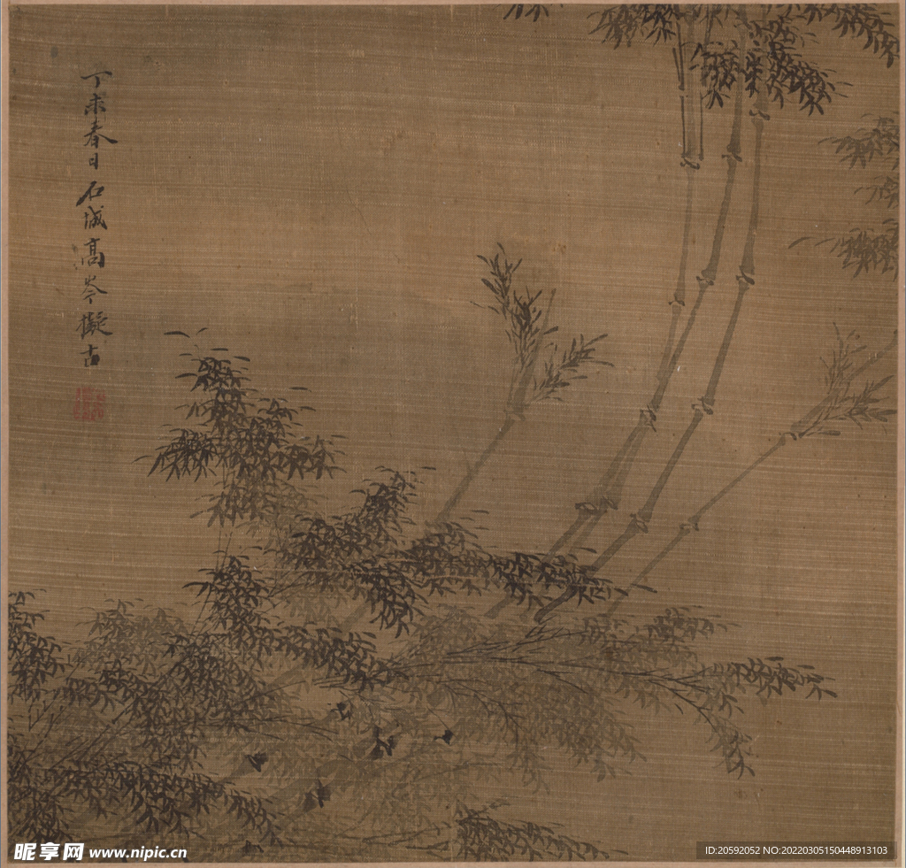 水墨画 