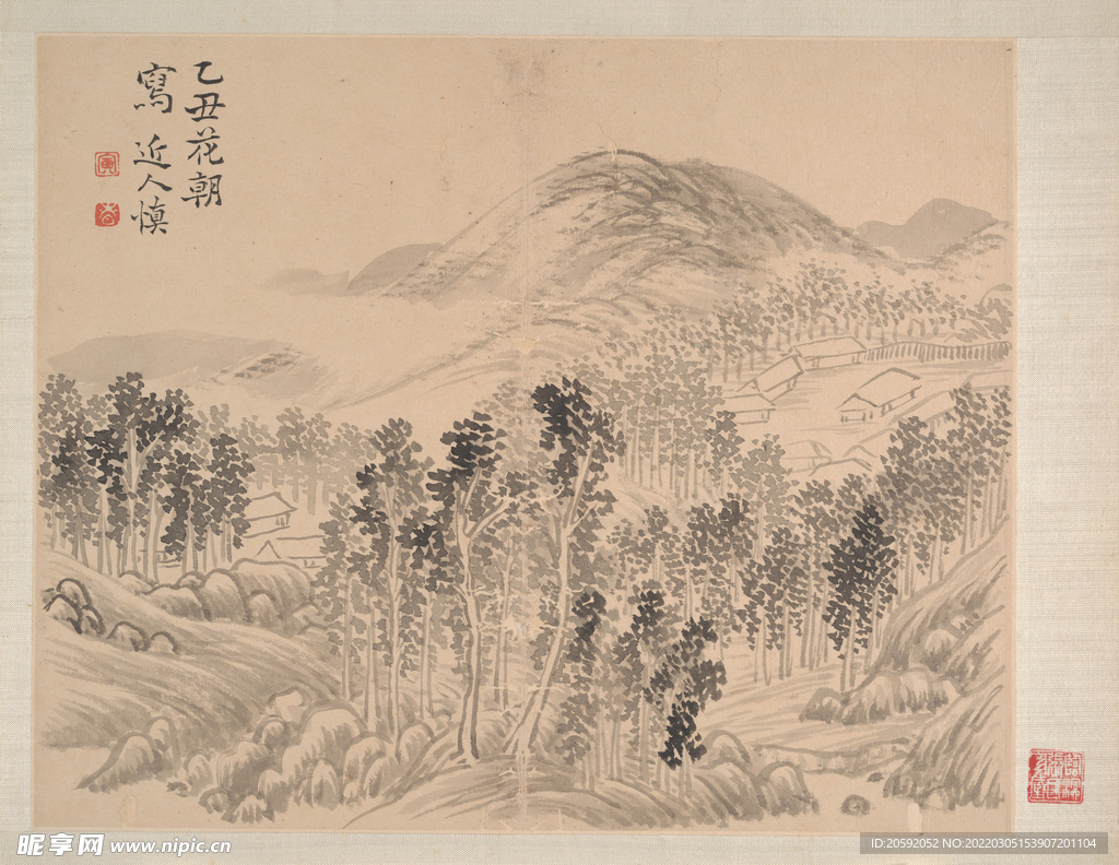 山水画 