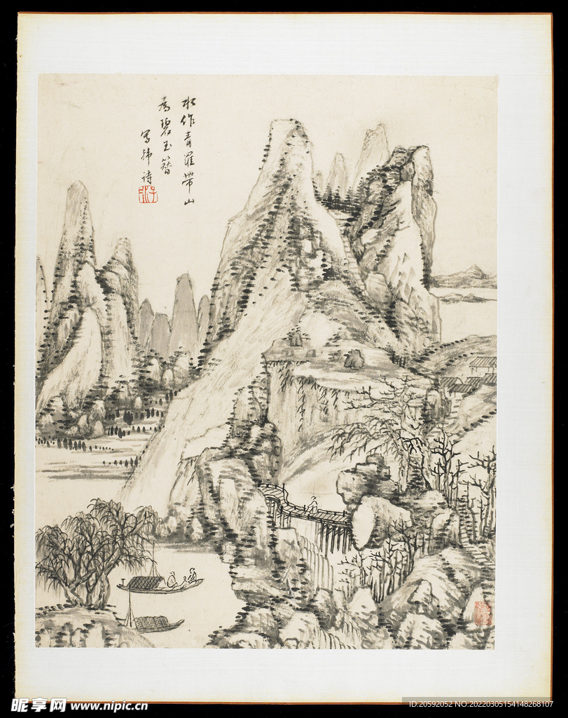 山水画   