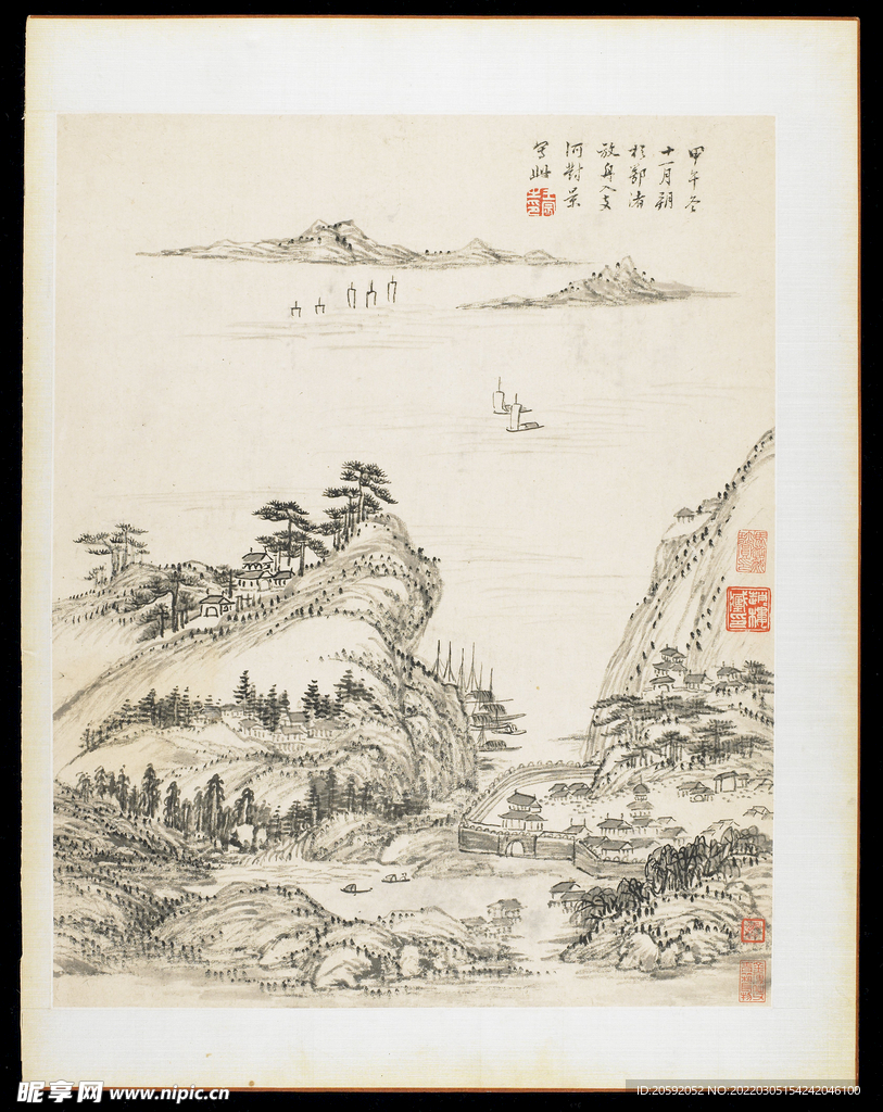 山水画   