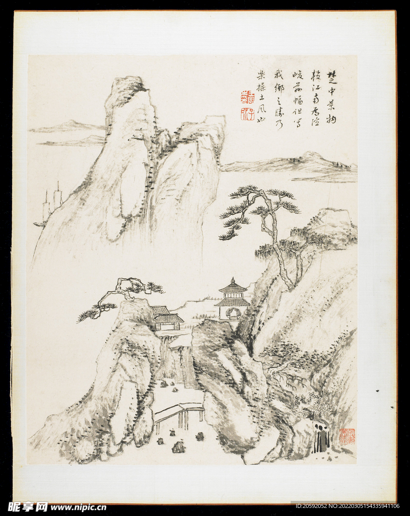山水画   