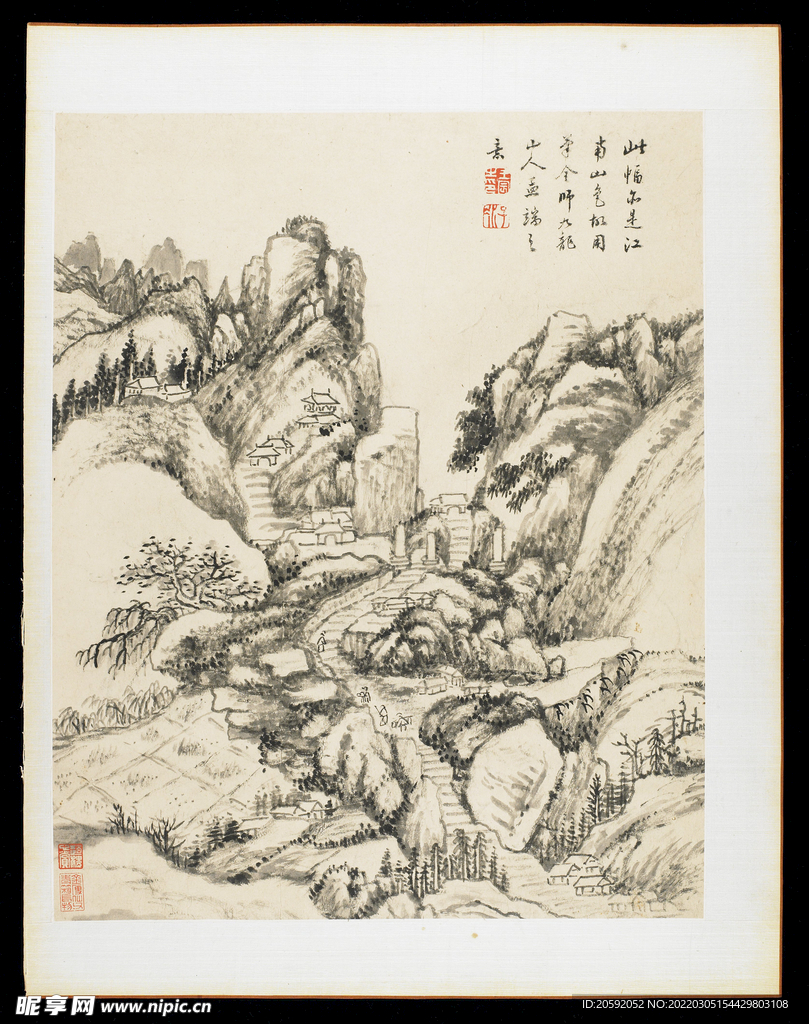山水画   