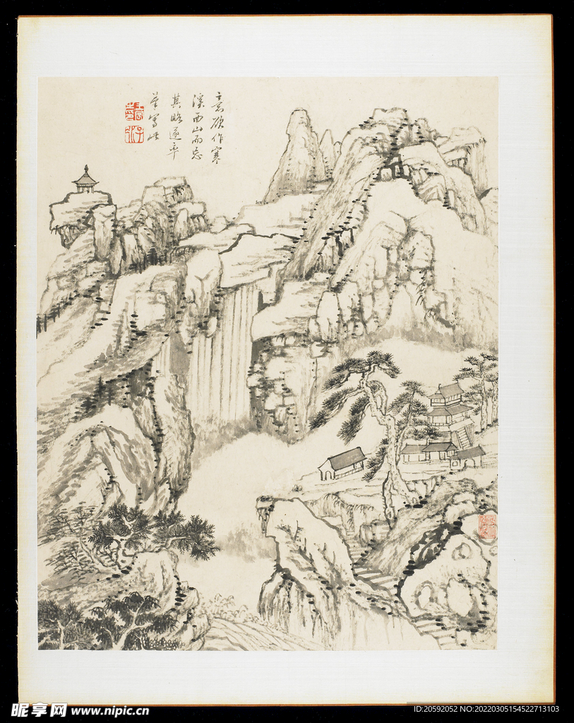 山水画   