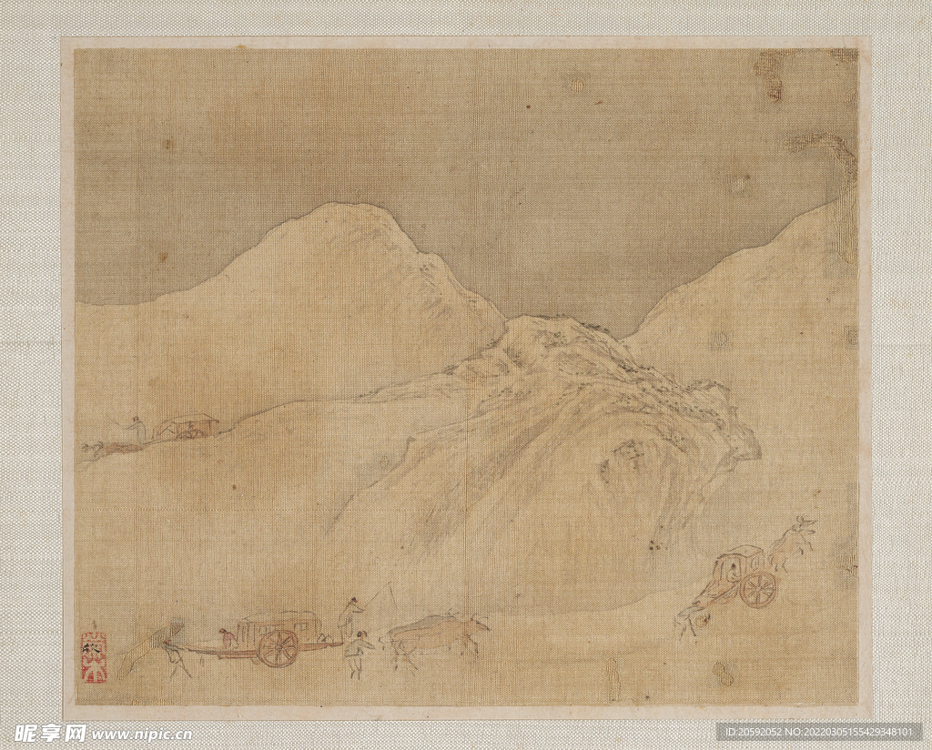 山水画 