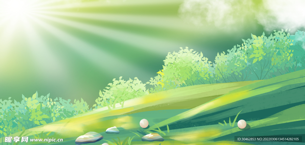 亲子节春游记背景素材