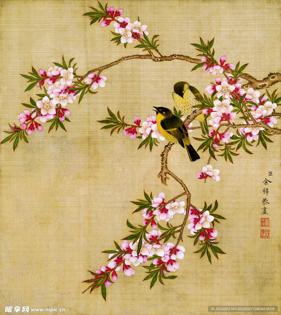 工笔画  