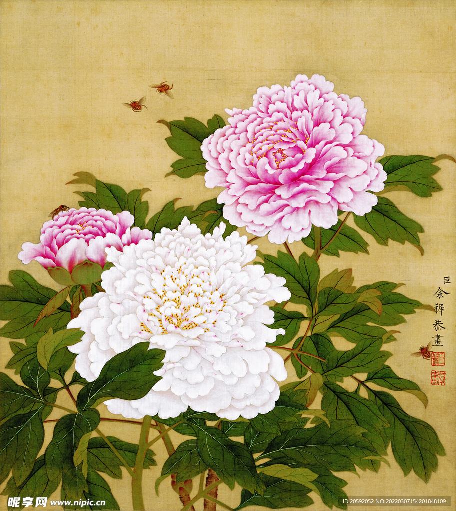 工笔画  