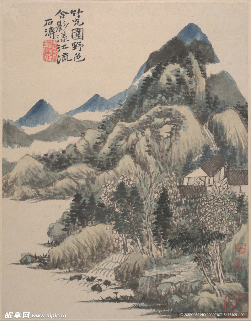 山水画 