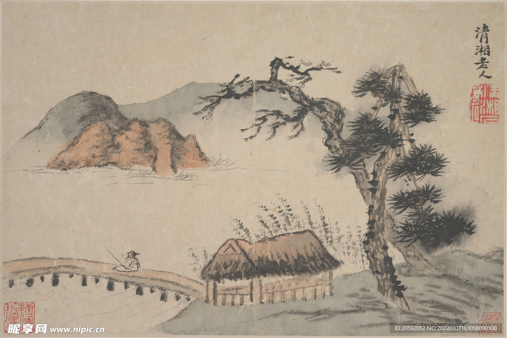 山水画 