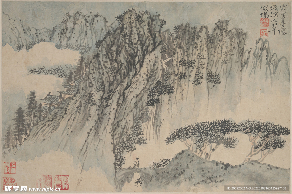 山水画 