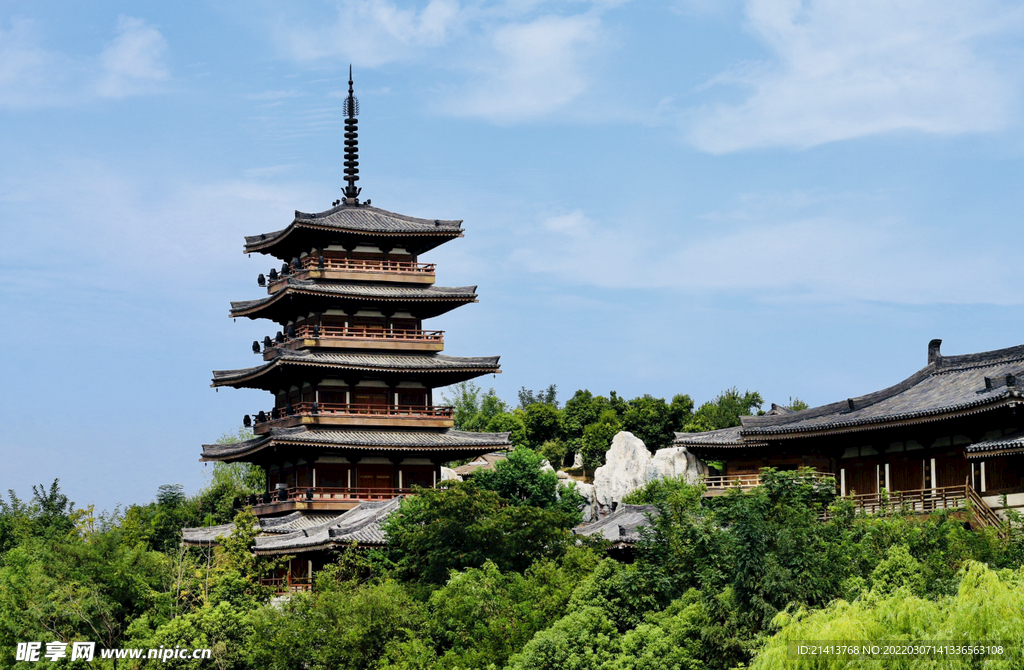 古典仿古建筑 