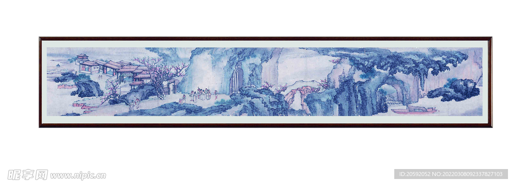 山水画  