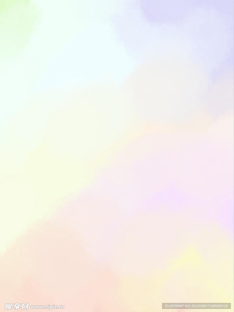 手绘水彩背景