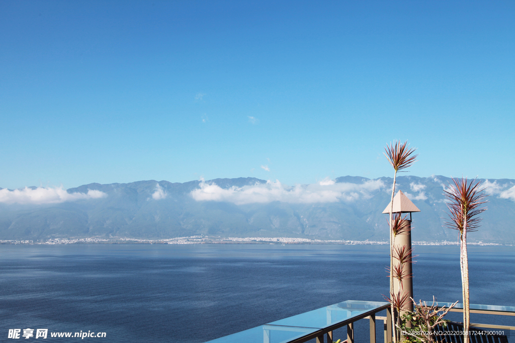 大理洱海苍山美景