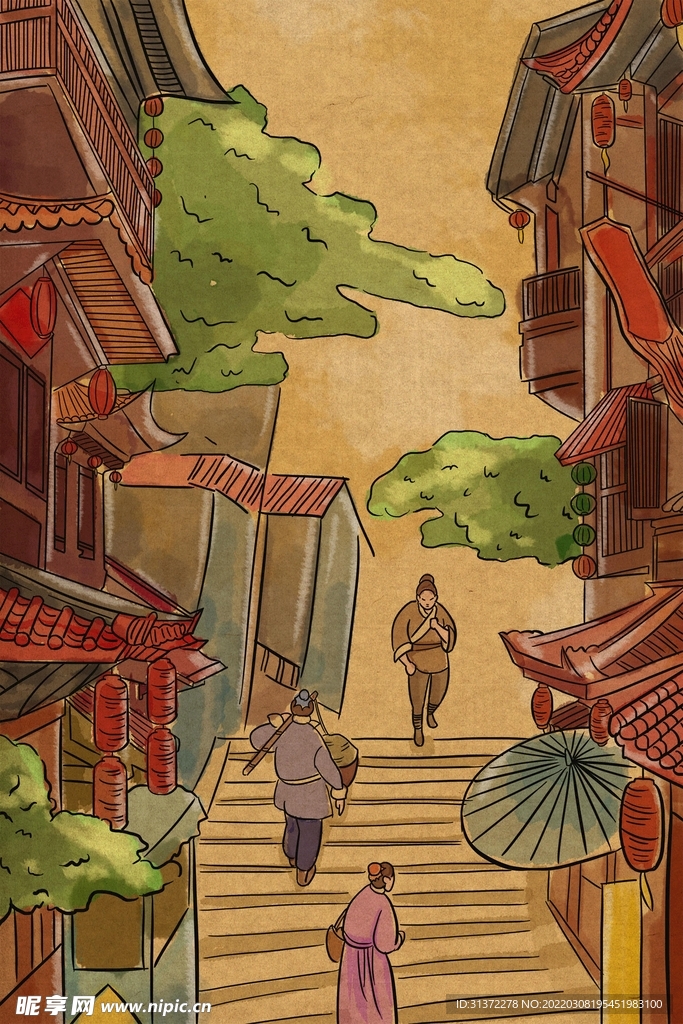  国潮海报设计图片