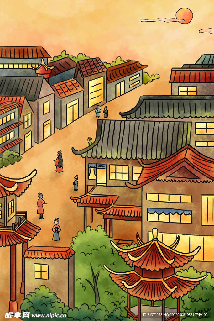 国潮海报设计图片