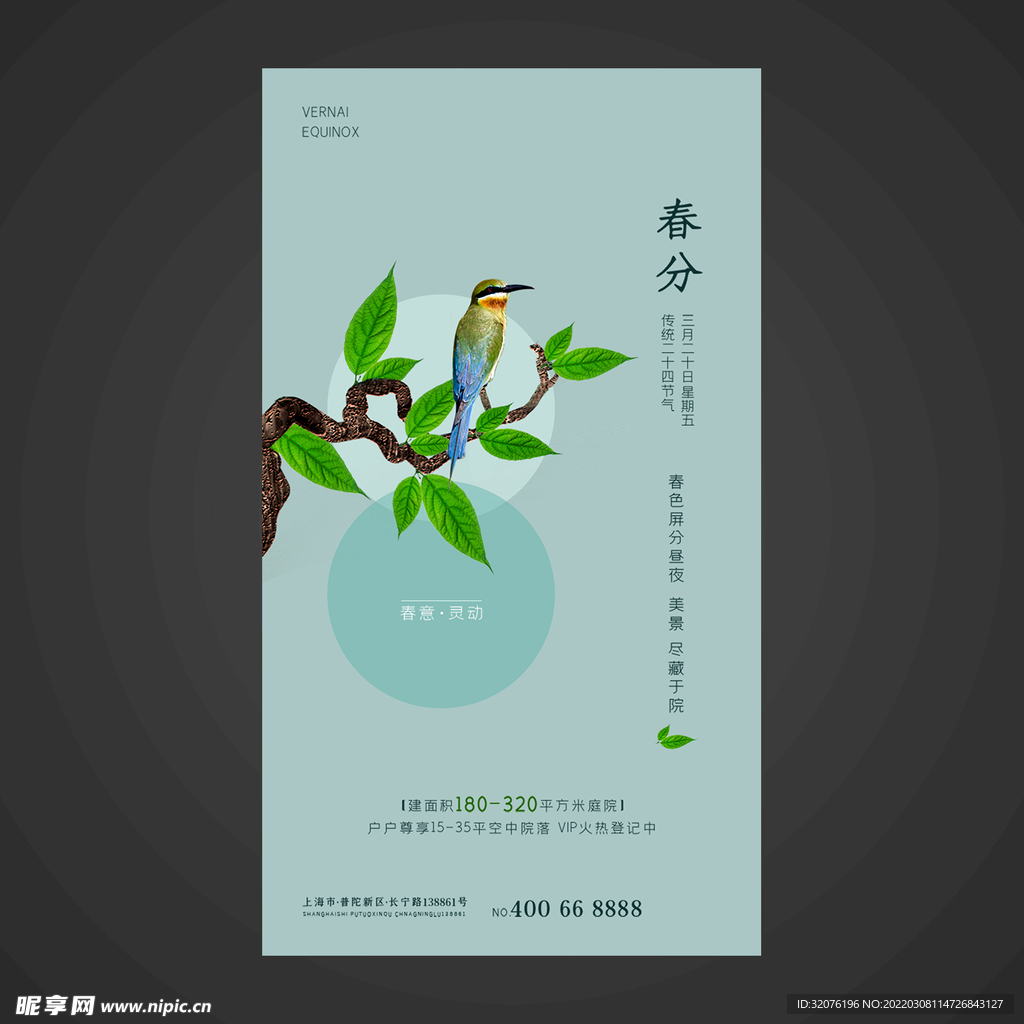 春分手机海报 