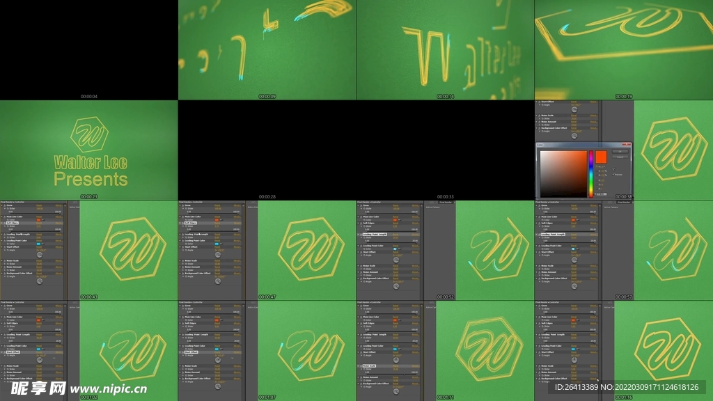 ae模板 文字动画 影视特效 