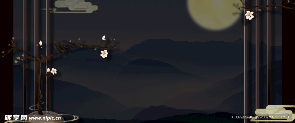 中国风边框 图片 