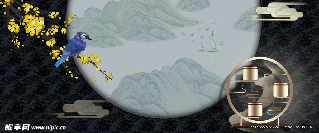 中国风边框 图片 