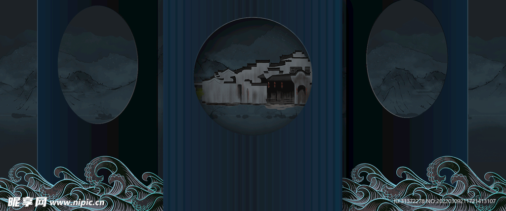 中国风边框 图片 