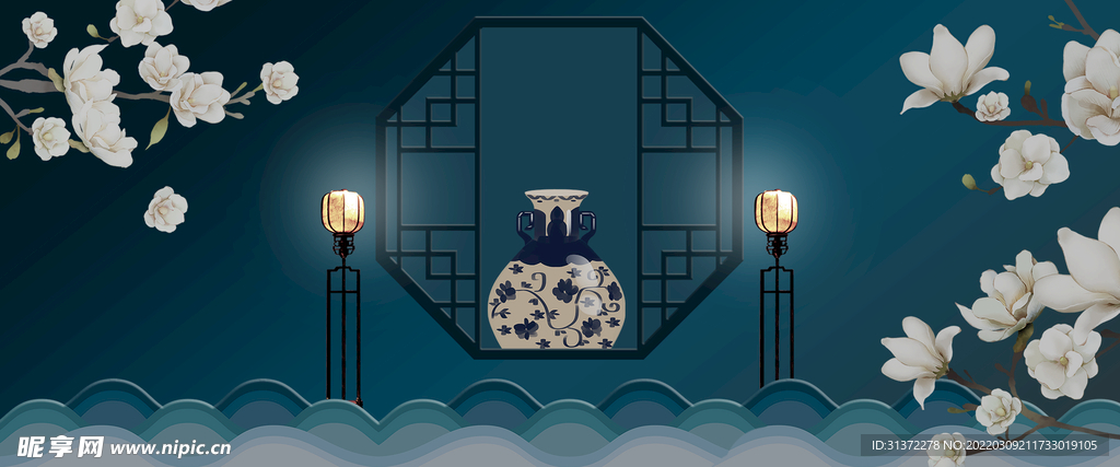 中国风边框 图片 