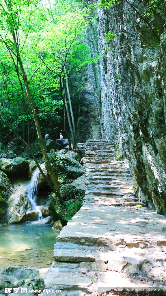 山路风景
