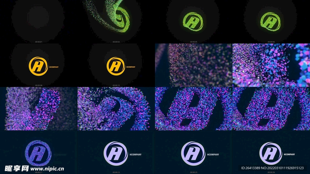 ae模板 文字动画 影视特效 