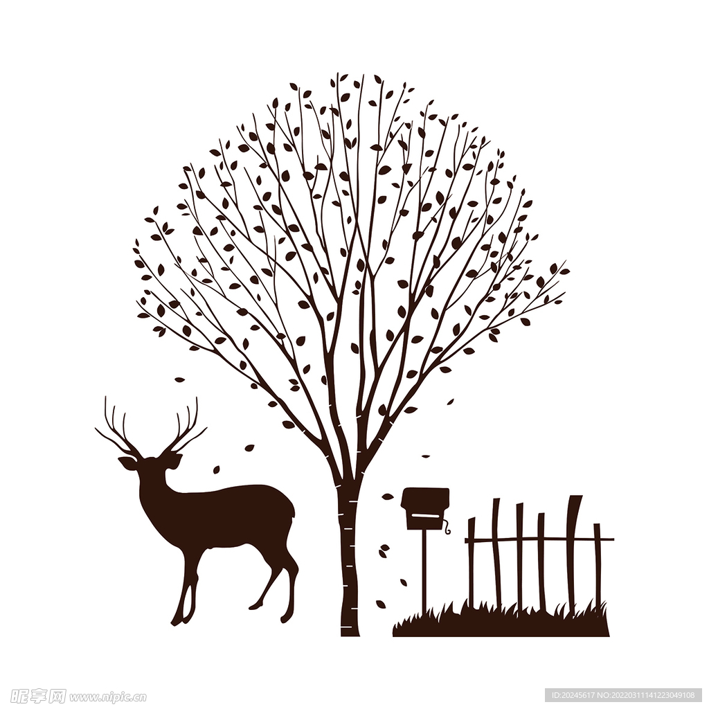 梦幻野外插画