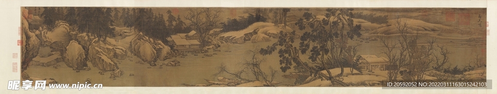 山水画  