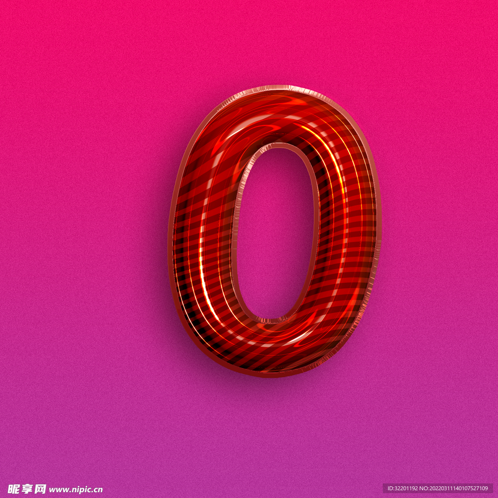 气球字体