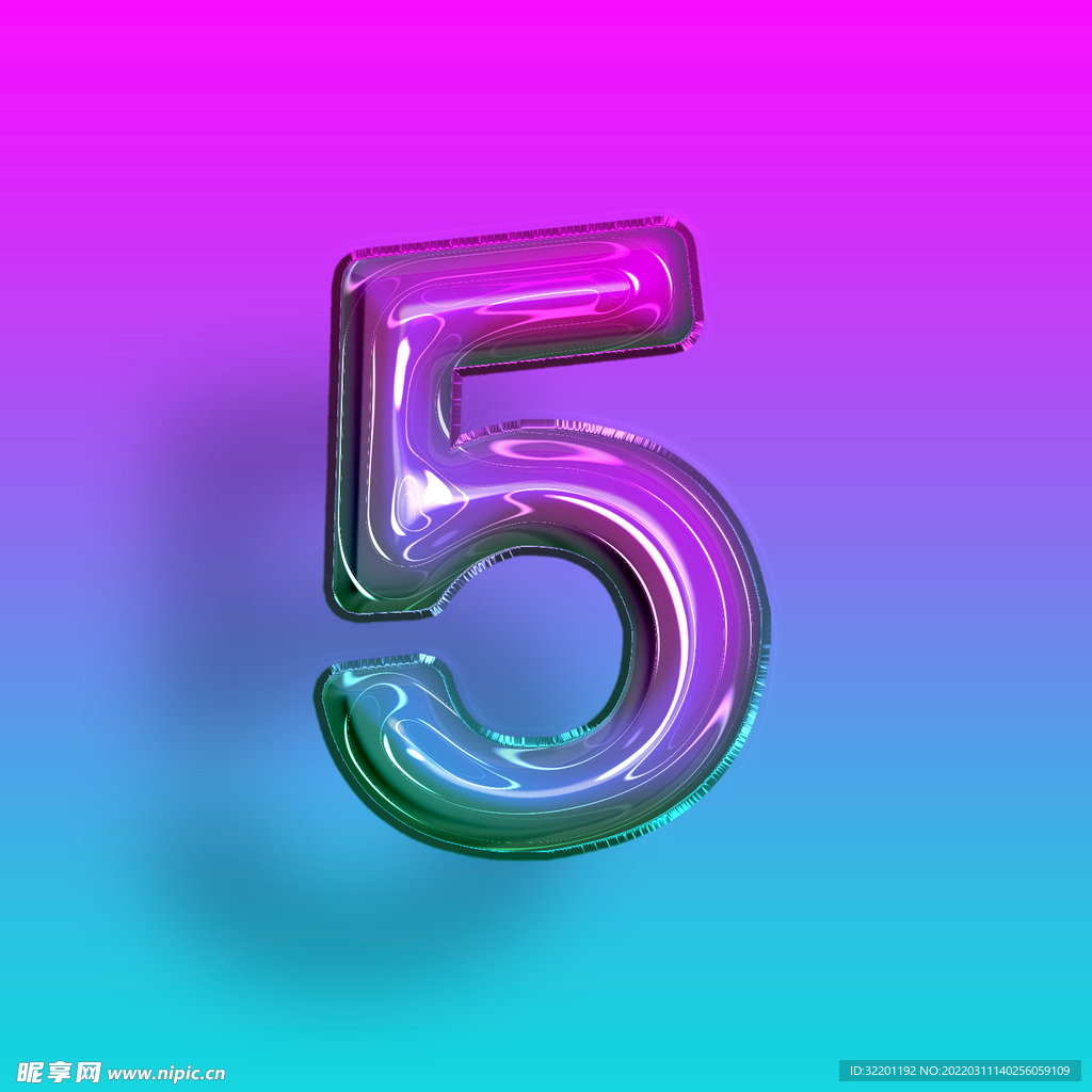 气球字体
