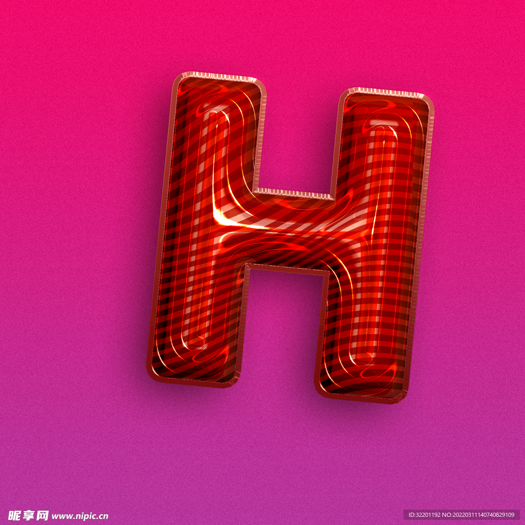 气球字体