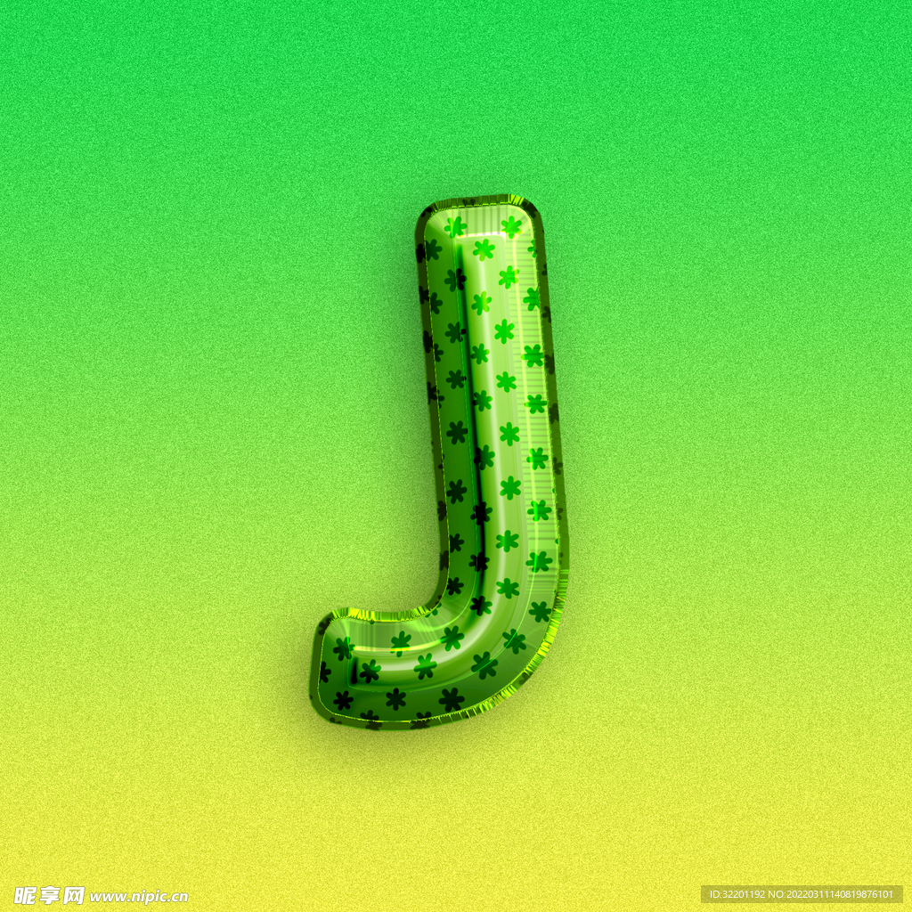 气球字体