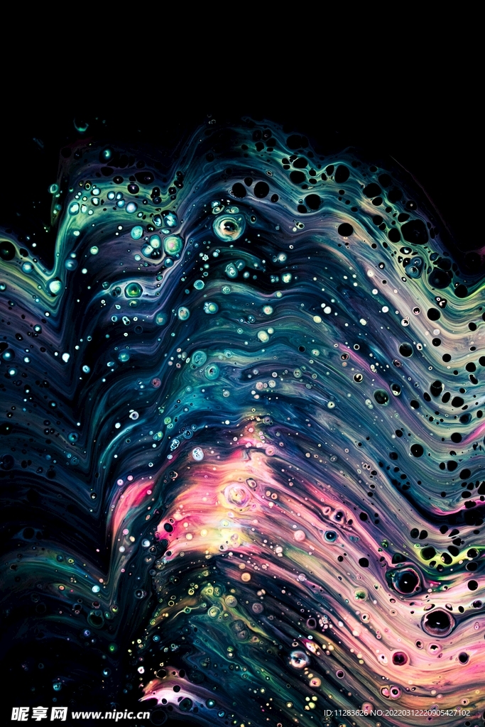 液态抽象纹理