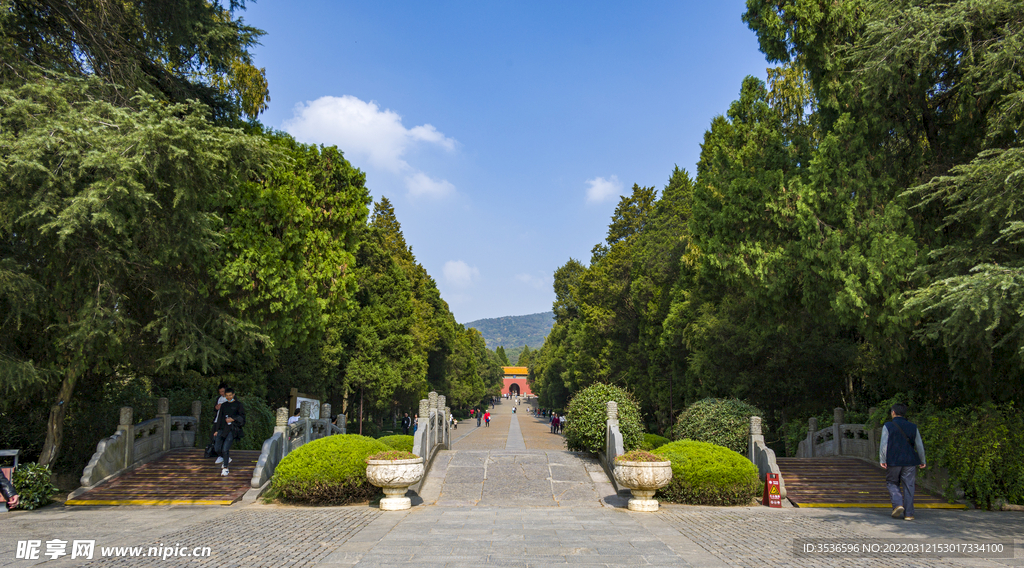明孝陵景观高清图