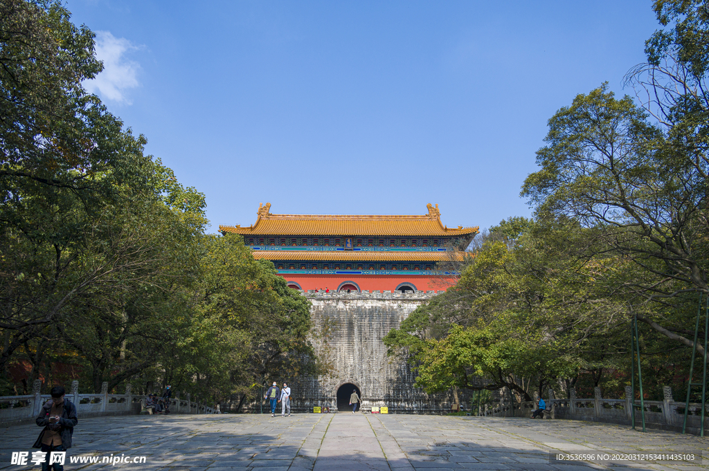 明孝陵景观