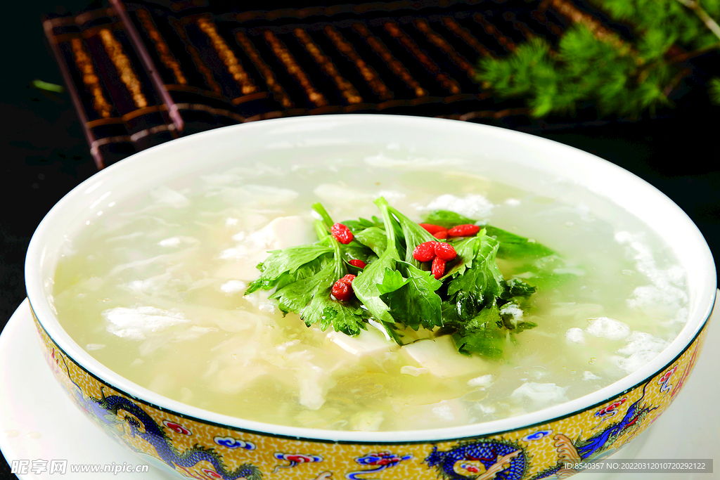 芳香滑豆腐