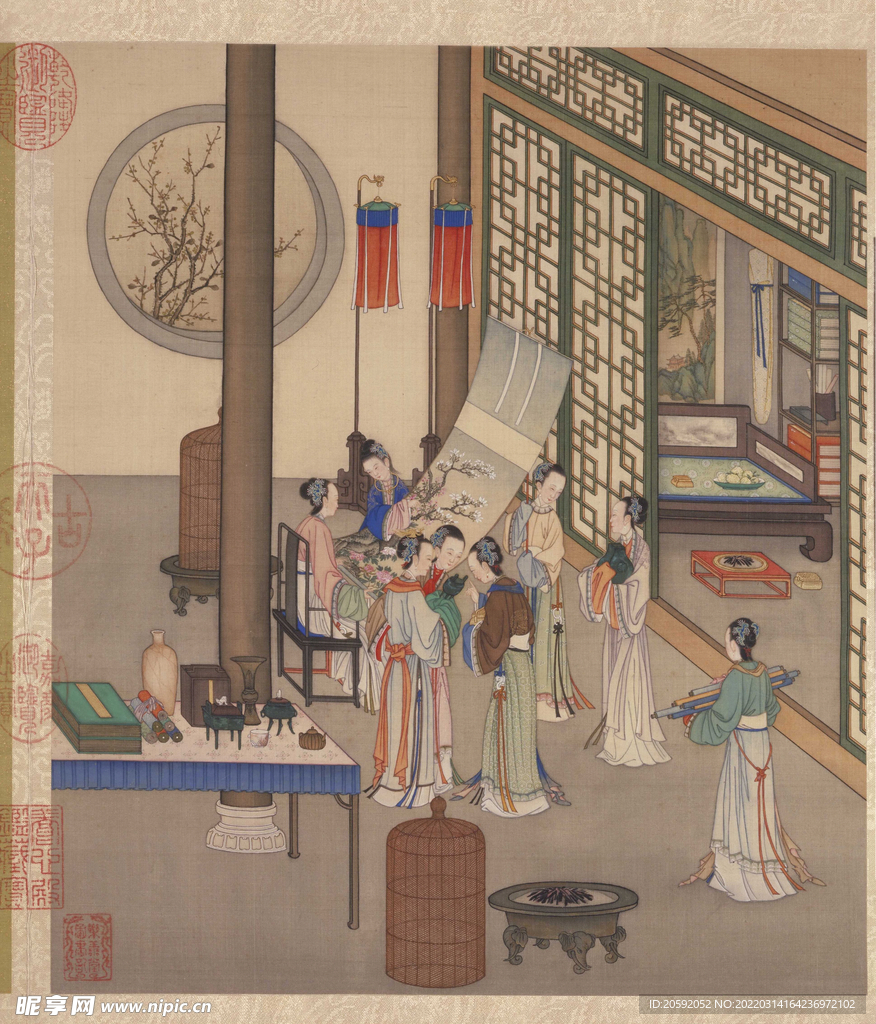 围炉博古 