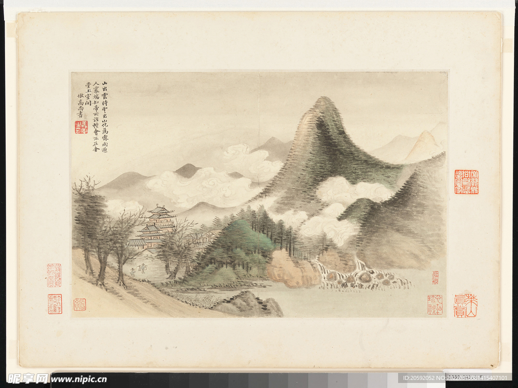中国画  