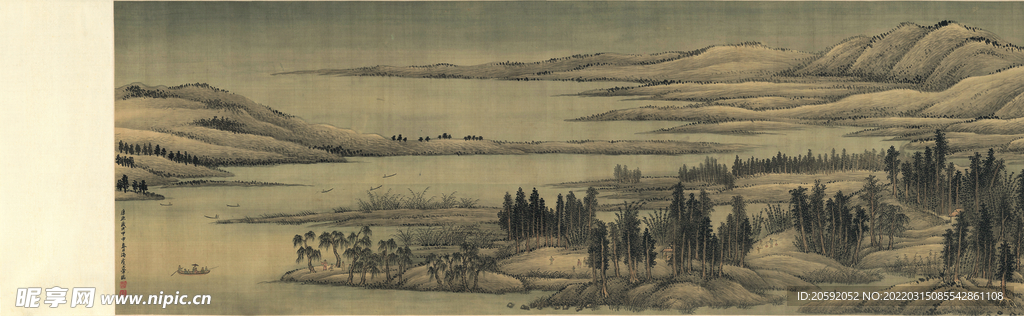 山水画 