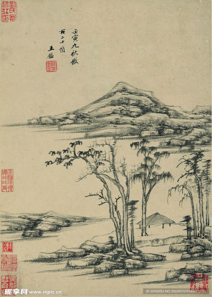 山水画 