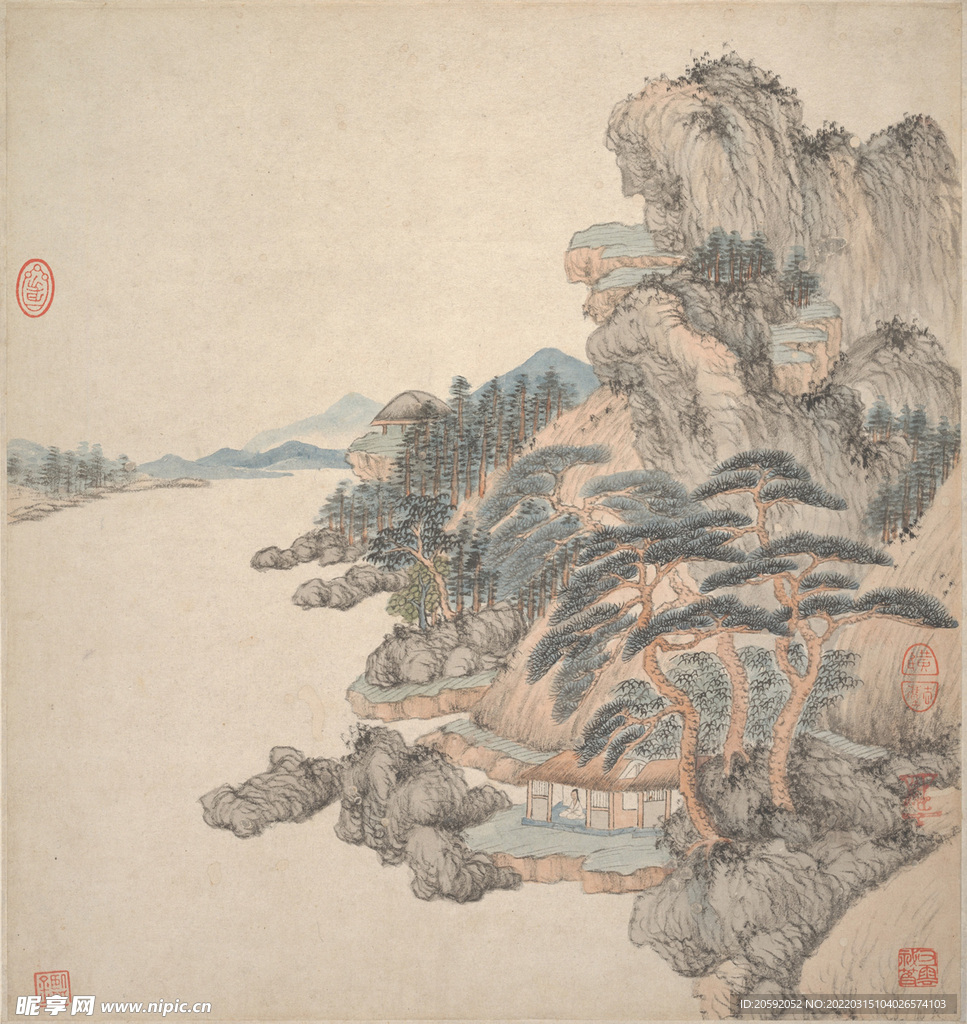 山水画 