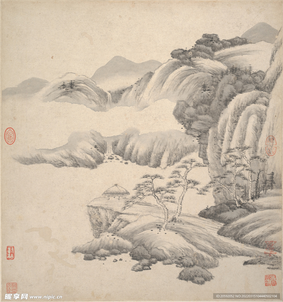 山水画 