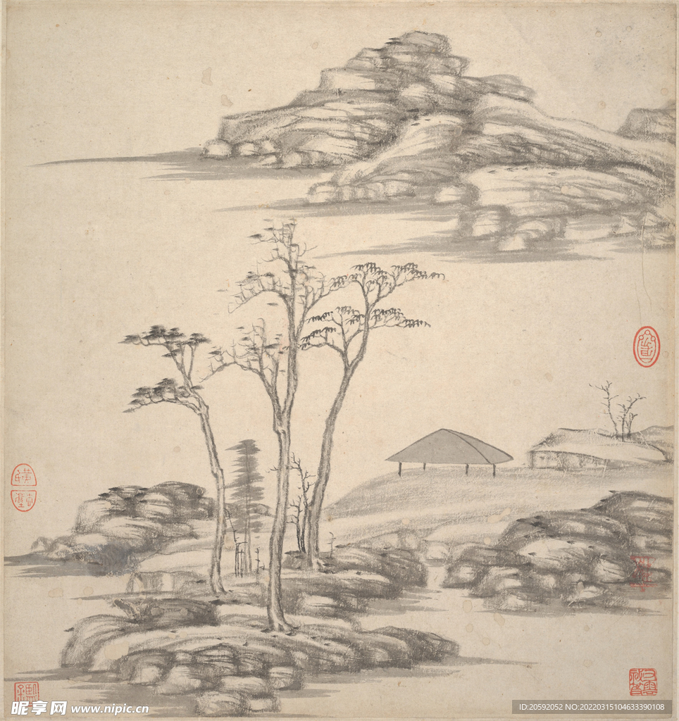 山水画 