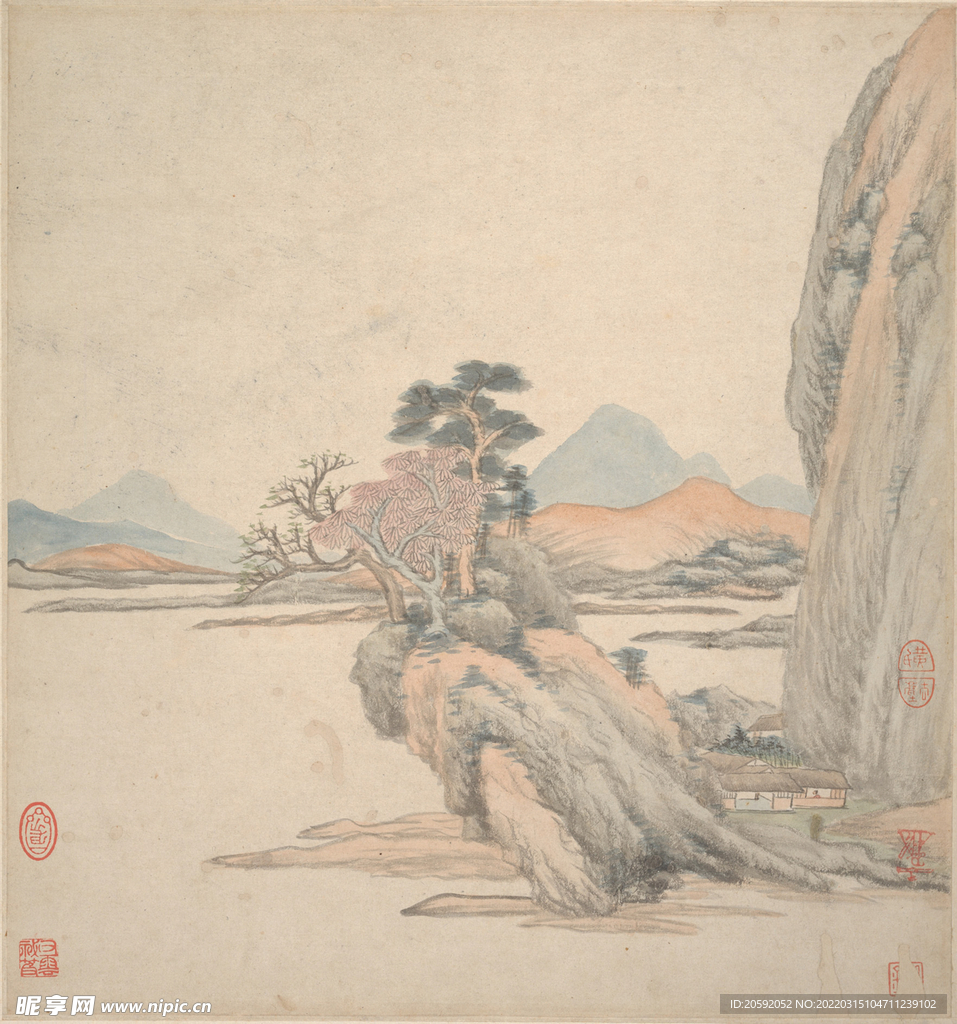 山水画 