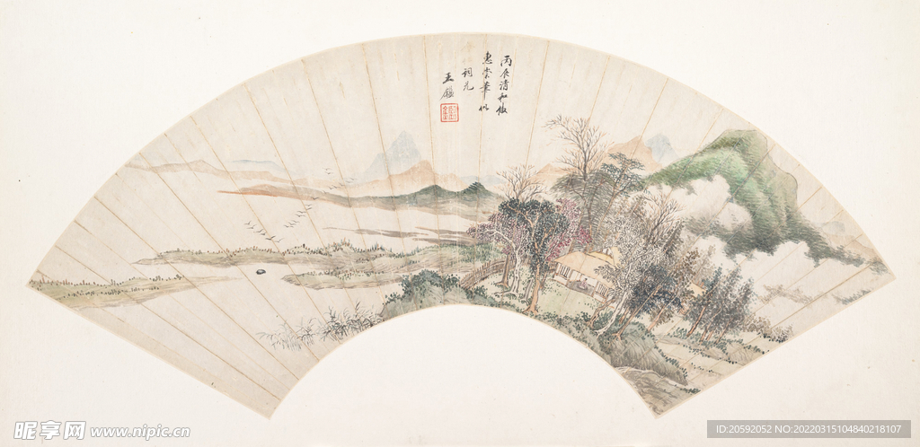 山水画  