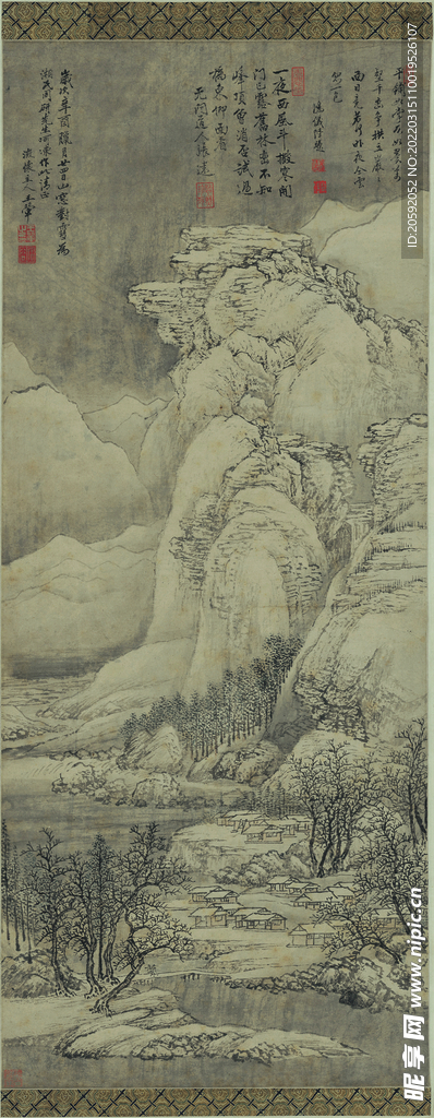 山水画 