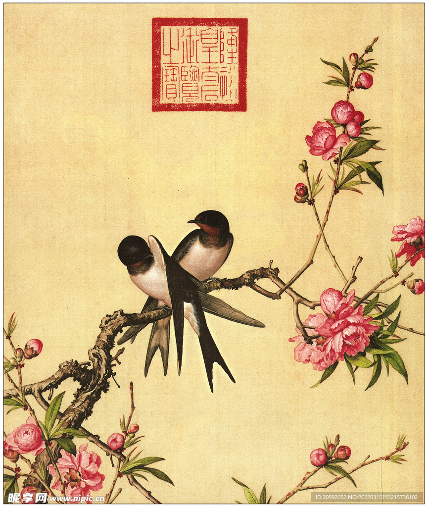 工笔画 